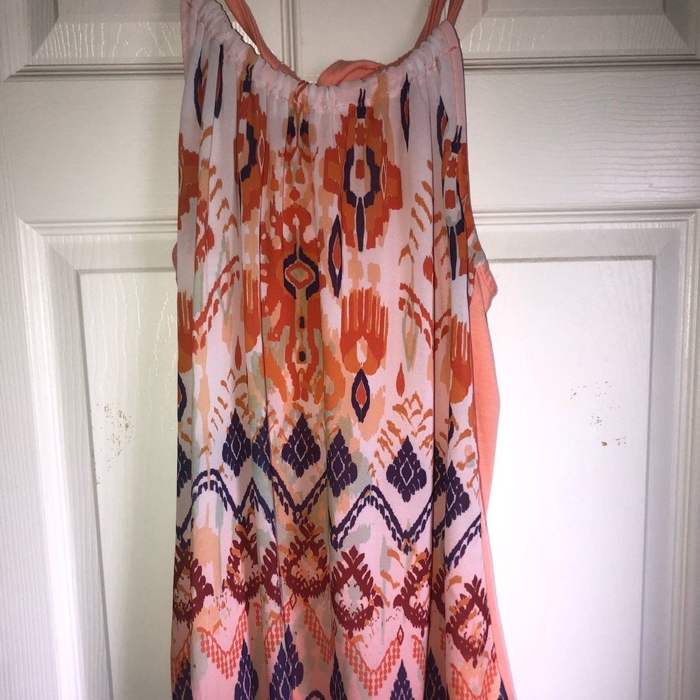 Multi colored tank